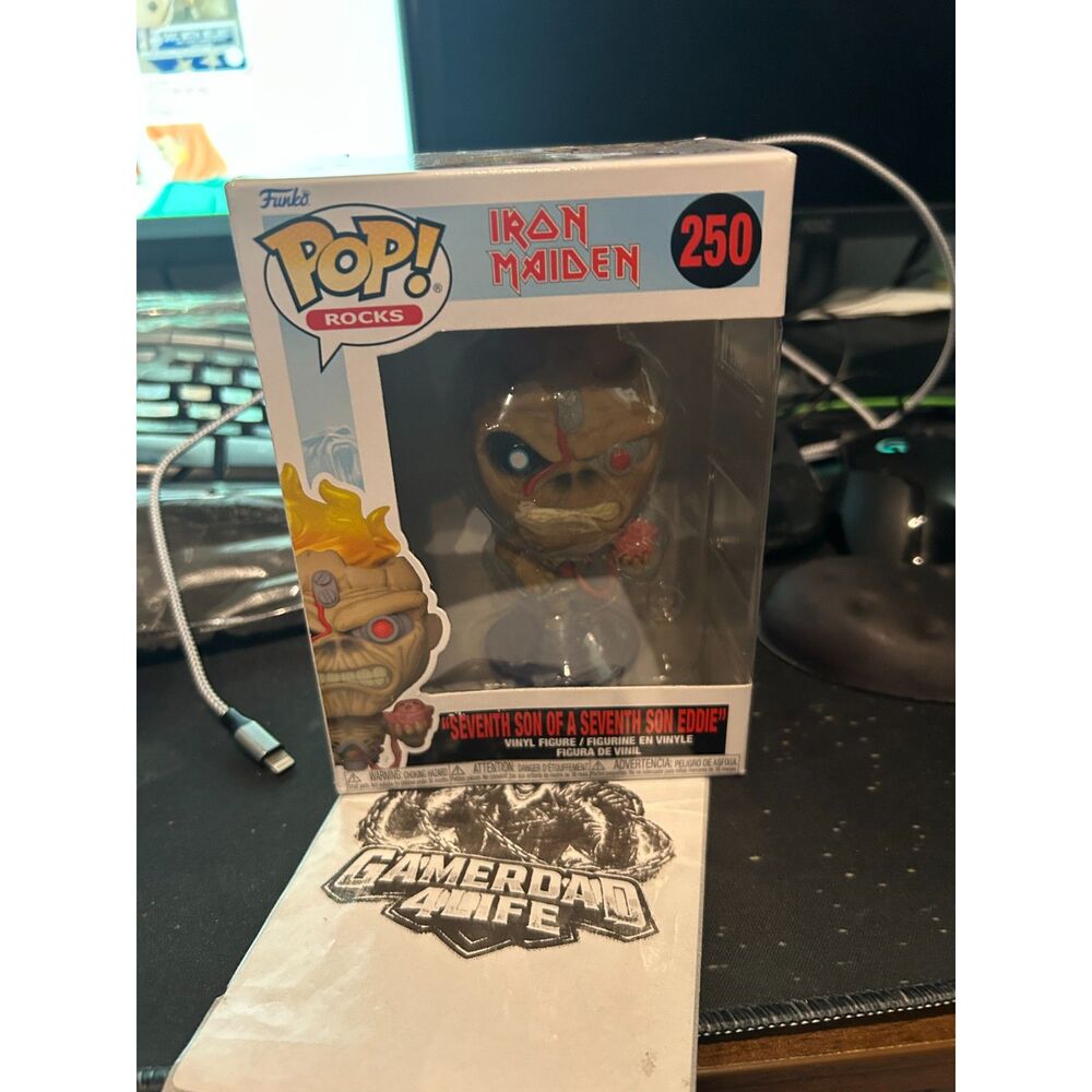 Funko Pop! Rocks - Iron Maiden - Seventh Son of a Seventh Son Eddie Pop # 250